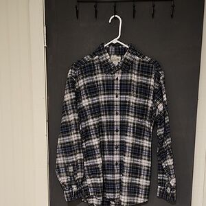 LL Bean  Guys Flannel